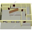 Проект одноэтажного дома с мансардным этажом «Исола» из СИП панелей | фото, отзывы, цена