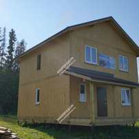 Дом в деревне Троицкое двухэтажный 137,8 м2 из СИП панелей | фото, отзывы, цена