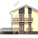 Проект двухэтажного дома «Женева» из СИП панелей | фото, отзывы, цена