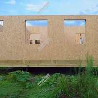 Дом в деревне Козино одноэтажный 125 м² из СИП панелей | фото, отзывы, цена