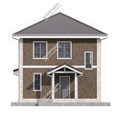 Проект двухэтажного дома «Семейный» из СИП панелей | фото, отзывы, цена