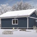 Проект одноэтажного дома «Снежинка» из СИП панелей | фото, отзывы, цена