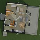 Проект одноэтажного дома с мансардным этажом «Стиль» из СИП панелей | фото, отзывы, цена