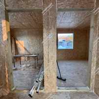 Дом в городе Пцщино одноэтажный c мансардным этажом 71,5 м² из СИП панелей | фото, отзывы, цена