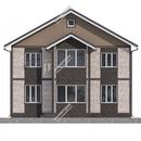 Проект двухэтажного дома «Майкоп» из СИП панелей | фото, отзывы, цена