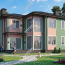 Проект двухэтажного дома «Мирабель» из СИП панелей | фото, отзывы, цена