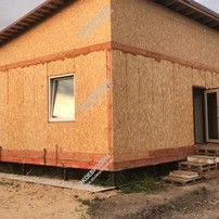 Дом в Щербинке одноэтажный 120,9 м² из СИП панелей | фото, отзывы, цена