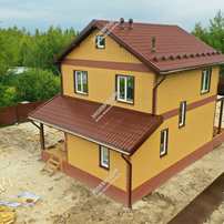 Дом в городе Егорьевске двухэтажный 150,0 м² из СИП панелей | фото, отзывы, цена