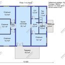 Проект одноэтажного дома«Прибрежный» из СИП панелей | фото, отзывы, цена