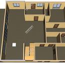 Проект одноэтажного дома с мансардным этажом «Загорье» из СИП панелей | фото, отзывы, цена