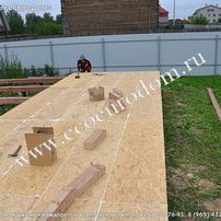 Фотографии строительства дома из СИП панелей в городском округе Кашира Московской области, деревня Горки из СИП панелей | фото, отзывы, цена