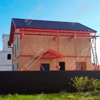 Дом в республике Крым двухэтажного 148 м² из СИП панелей | фото, отзывы, цена