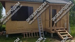 Дом в деревне Никоновка одноэтажный 100,1 м² из СИП панелей | фото, отзывы, цена