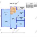 Проект одноэтажного дома с мансардным этажом «Черемуха» из СИП панелей | фото, отзывы, цена