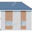 Проект двухэтажного дома «Аксель» из СИП панелей | фото, отзывы, цена