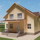 Проект двухэтажного дома «Марьина роща» из СИП панелей | фото, отзывы, цена