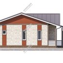 Проект одноэтажного дома «Крейг» из СИП панелей | фото, отзывы, цена