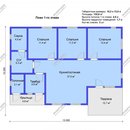 Проект одноэтажного дома «Крейг» из СИП панелей | фото, отзывы, цена