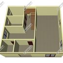 Проект двухэтажного дома «Классика» из СИП панелей | фото, отзывы, цена