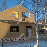 Дом в деревне Васильково одноэтажный с мансардным этажом 202,7 м² | фото, отзывы, цена