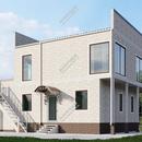 Проект двухэтажного дома Империал из СИП панелей | фото, отзывы, цена