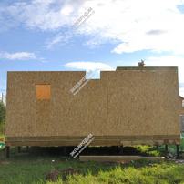 Дом в Солнечногорске одноэтажный с мансардным этажом 112,5 м² из СИП панелей | фото, отзывы, цена