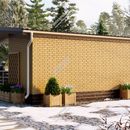Проект одноэтажного дома Орша из СИП панелей | фото, отзывы, цена