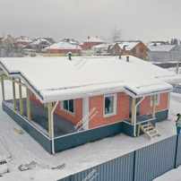Дом в городе Егорьевске одноэтажный 116,2 м² из СИП панелей | фото, отзывы, цена