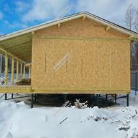 Дом в селе Капшино одноэтажный 80 м² из СИП панелей | фото, отзывы, цена