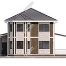 Проект двухэтажного дома «Путеводная звезда» из СИП панелей | фото, отзывы, цена