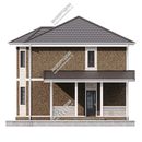 Проект двухэтажного дома «Путеводная звезда» из СИП панелей | фото, отзывы, цена