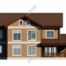 Проект двухэтажного дома Родолит из СИП панелей | фото, отзывы, цена