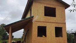 Дом в селе Спасское двухэтажный 125 м² | фото, отзывы, цена