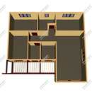 Проект одноэтажного дома Пичаево из СИП панелей | фото, отзывы, цена