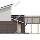 Проект одноэтажного дома с мансардным этажом Созвездие Ориона | фото, отзывы, цена