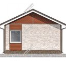 Проект одноэтажного дома «Искра» из СИП панелей | фото, отзывы, цена