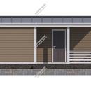 Проект одноэтажного дома «Альда» из СИП панелей | фото, отзывы, цена