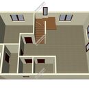 Проект одноэтажного дома с мансардным этажом «Маврикий» из СИП панелей | фото, отзывы, цена