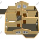 Проект одноэтажного дома с мансардным этажом Лацио из СИП панелей | фото, отзывы, цена