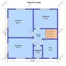 Проект двухэтажного дома «Саванна» из СИП панелей | фото, отзывы, цена