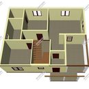 Проект одноэтажного дома «Сирень» из СИП панелей | фото, отзывы, цена