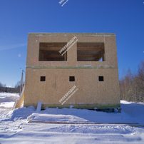 Дом в деревне Волосово двухэтажный 254,6 м² из СИП панелей | фото, отзывы, цена