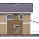 Проект двухэтажного дома «Джессика» из СИП панелей | фото, отзывы, цена