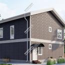 Проект двухэтажного дома «Бриг» из СИП панелей | фото, отзывы, цена