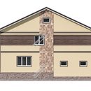 Проект двухэтажного дома «Индиана» из СИП панелей | фото, отзывы, цена