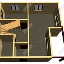 Проект двухэтажного дома с мансардным этажом «Озарение» из СИП панелей | фото, отзывы, цена