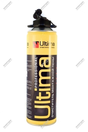 Очиститель монтажной пены ULTIMA Professional 500 мл из СИП панелей | фото, отзывы, цена