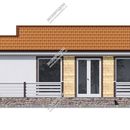 Проект одноэтажного дома «Джустина» из СИП панелей | фото, отзывы, цена