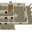 Проект одноэтажного дома с мансардным этажом «Тихие зори» из СИП панелей | фото, отзывы, цена