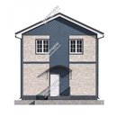 Проект двухэтажного дома «Джонсон» из СИП панелей | фото, отзывы, цена